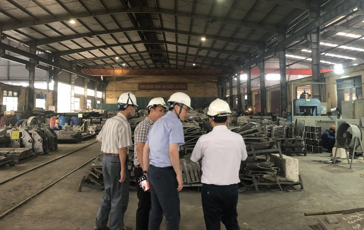 湖南人生就是博官网参观河内国际业务展  耐磨陶瓷产品拓展越南市场