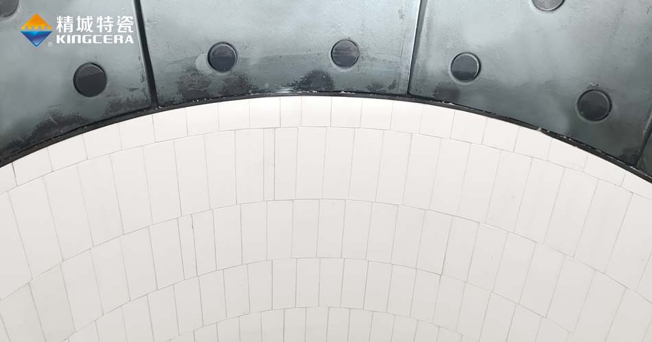 钢铁厂耐磨陶瓷内衬偏疼溜槽