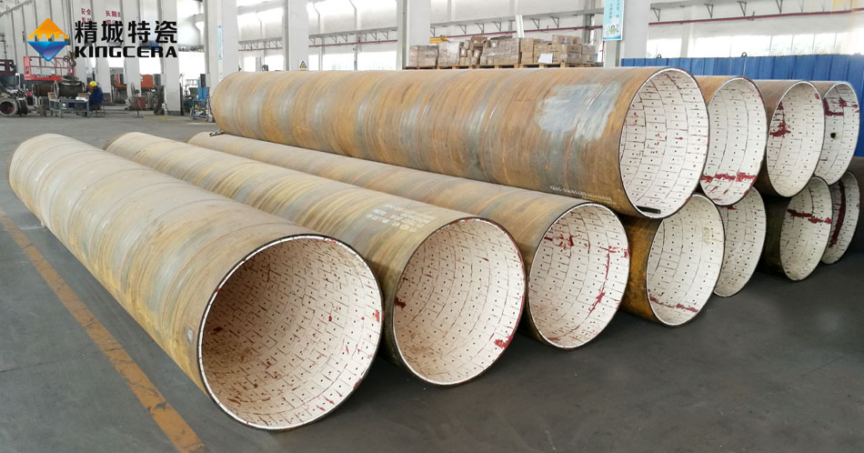 耐高温耐磨陶瓷管路|热风管路