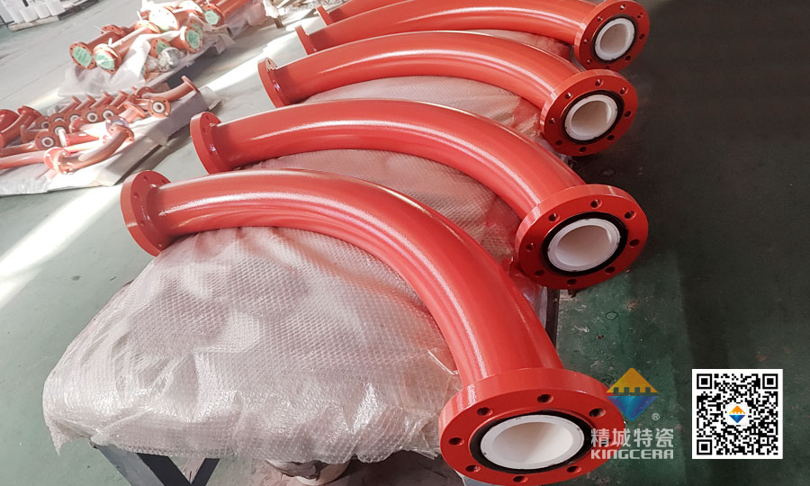 人生就是博官网特瓷内衬耐磨陶瓷弯头