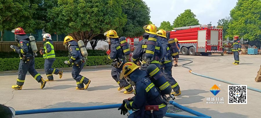 人生就是博官网积极共同消防结合演练，共筑安全出产防线