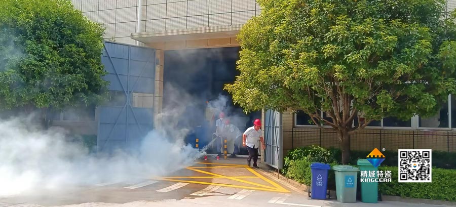 人生就是博官网积极共同消防结合演练，共筑安全出产防线