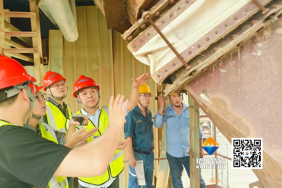 日企团队到访人生就是博官网特瓷 水泥厂观摩见证ZTA优异品质