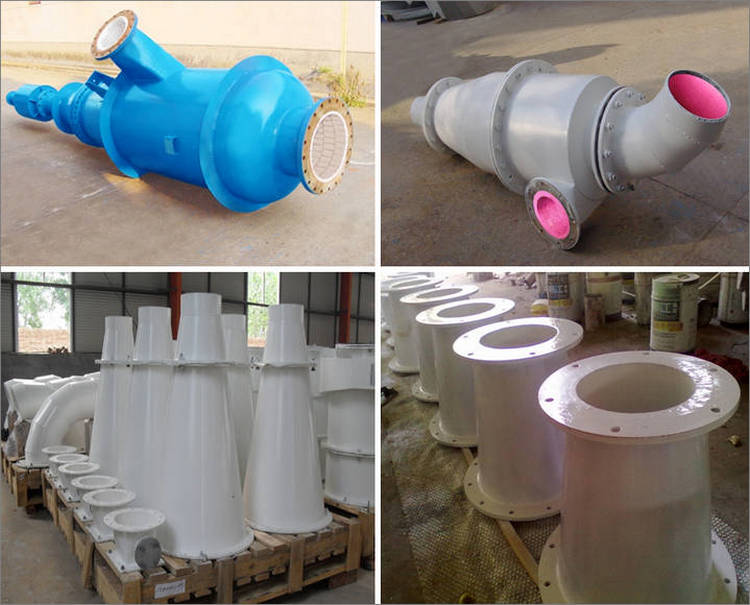 湖南人生就是博官网出产的耐磨陶瓷内衬旋流器